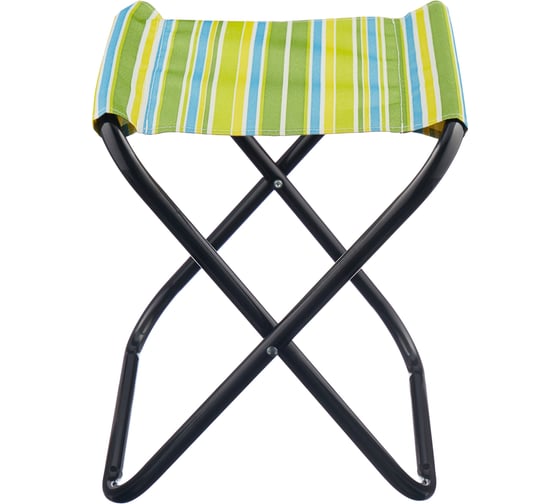 Складной стульчик Ecos DW-1010B без спинки, 32x27x34 см, полосатый 993079