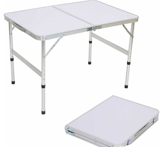 Складной стол Ecos TD-02 90х60х60 cм, алюминий/мдф 993096