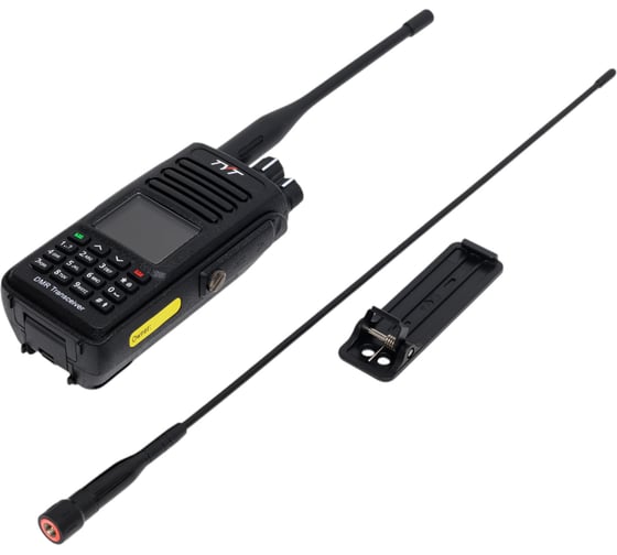 Радиостанция цифро-аналоговая TYT MD-UV390 136-174 МГц и 400-480 МГц, 5 Вт, с акб 2000 мА/ч Li-Ion 00029601