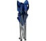 Складное кресло Jungle Camp Ranger Blue, кемпинговое, 54х54х80 см 70712 3