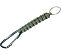 Паракордовый брелок для ключей Tramp карабин, оливковый TRA-234(4363)
