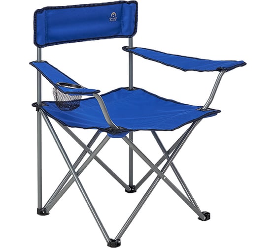 Складное кресло Jungle Camp Raptor Blue, кемпинговое, 50х50х80 см 70714 1