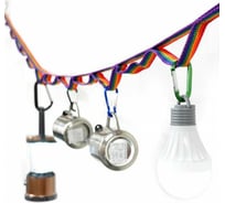 Походный органайзер Tramp Hang стропа, 5 карабинов TRA-251