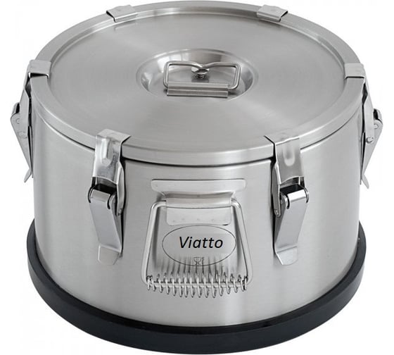 Профессиональный термос VIATTO 10 л, нержавеющая сталь, 300х170 мм 250101 65446