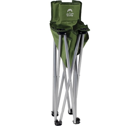 Складной кемпинговый стул Jungle Camp Steper Green, 49х49x73 см 70715