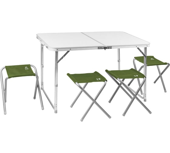 Набор складной мебели Jungle Camp Event 95 Green, кемпинговый, 95х61х60 см, алюминий 70742 1
