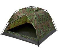 Трехместная палатка Jungle Camp Easy Tent Camo 3, цвет зеленый/серый 70864