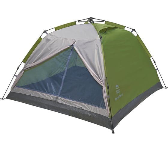 Двухместная палатка Jungle Camp Easy Tent 2, цвет зеленый/серый 70860
