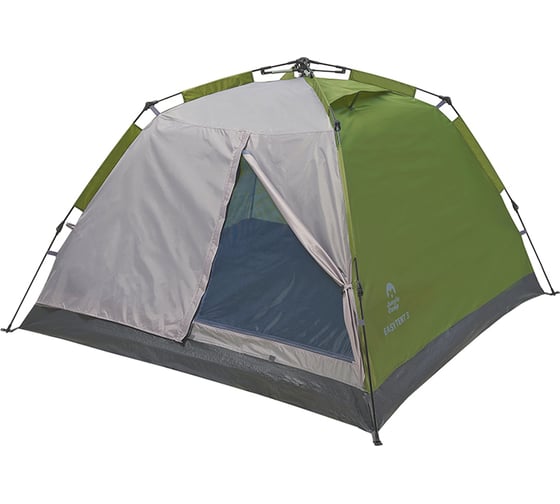 Двухместная палатка Jungle Camp Easy Tent 2, цвет зеленый/серый 70860