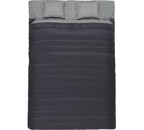 Спальный мешок TREK PLANET Jercey Double, с подушками, антрацит 70312