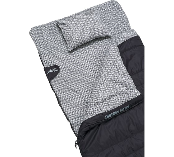 Спальный мешок TREK PLANET Celtic Comfort, с подушкой, антрацит 70377-R