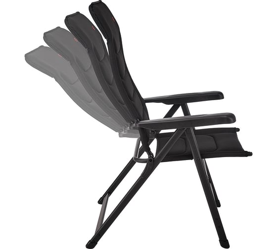 Складное кресло GoGarden ELEGANT, 7 позиций, 48.5х42х121 см, алюминий 50333