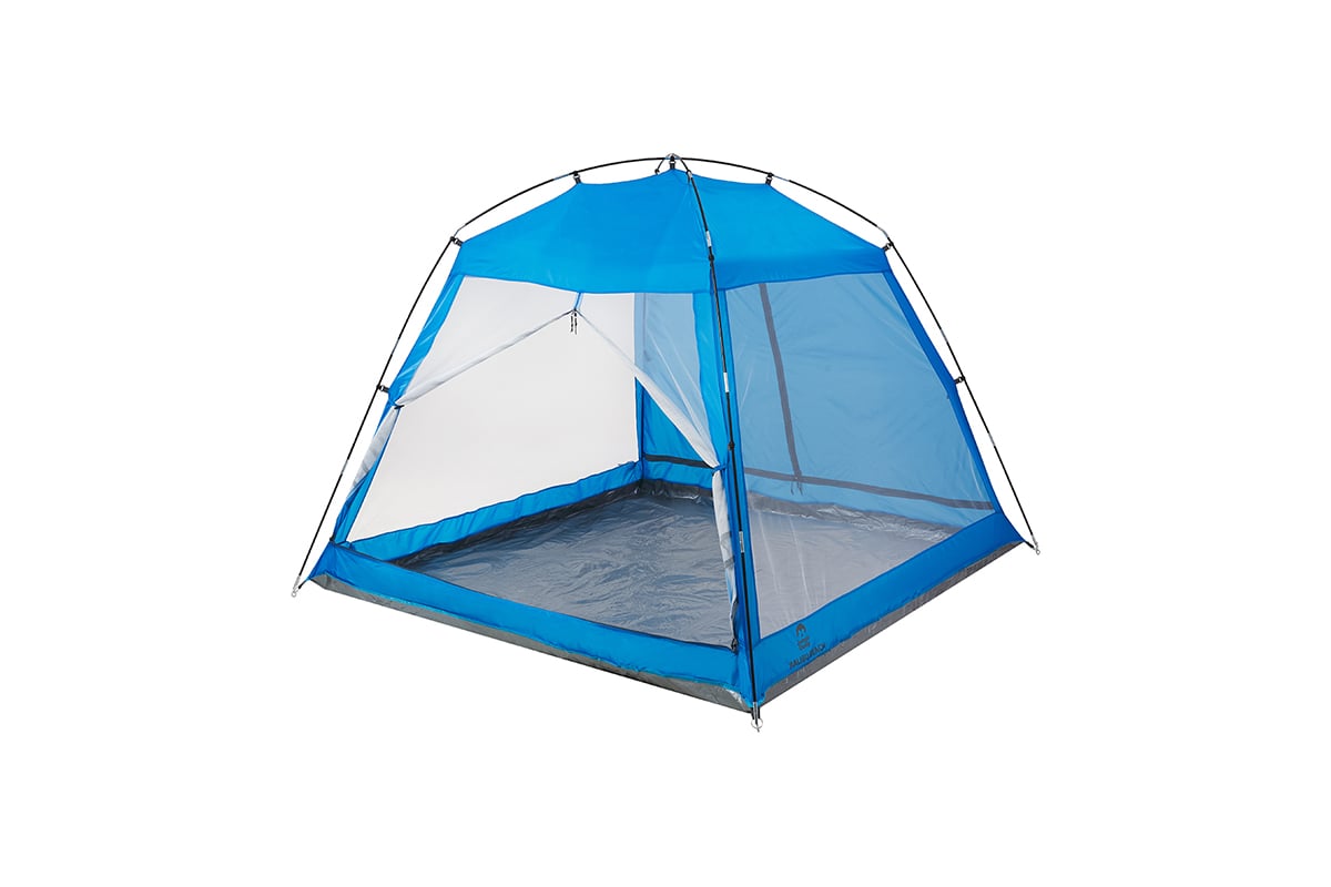 Пляжный тент Jungle Camp Malibu Beach, 210х210х150 см, синий 70862 ...