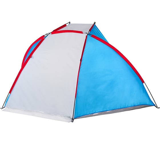 Пляжный тент Jungle Camp Carribean Beach, 270х120х120 см, синий 70866