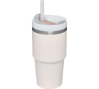 Термокружка Stanley Quencher H2.0, 0.59 л, с трубочкой, розовая 10-11911-025