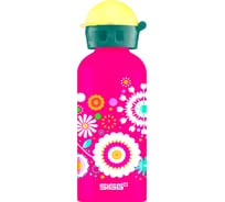 Бутылка для воды SIGG с рисунком, 0.4l, алюминий FLOWERS 8730.90