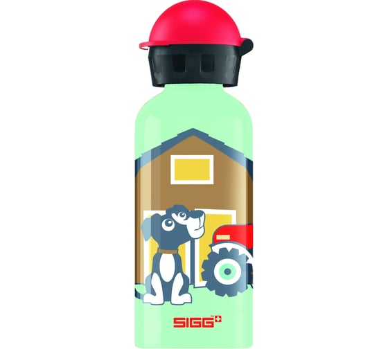 Бутылка для воды SIGG с рисунком 0.4 l, алюминий FARMINI 8730.60
