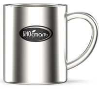 Кружка Biostal 0.3 л, c металлической ручкой NM-300C