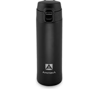 Термокружка питьевая вакуумная Арктика 0.42 л, текстурная, черная 701-420-BKT