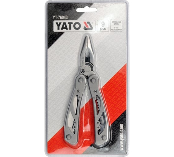 Пассатижи-трансформер YATO 9пр YT-76043