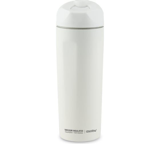 Термокружка Asobu Easy access, 0.42 л, белая V650 white