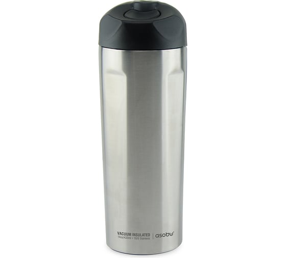 Термокружка Asobu Easy access, 0.42 л, серебристая V650 silver