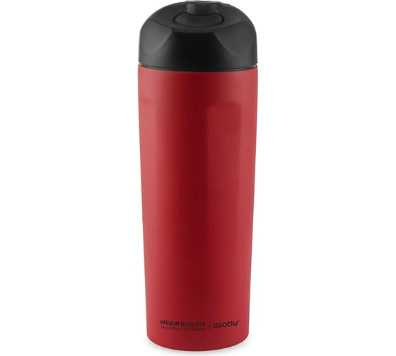 Термокружка Asobu Easy access, 0.42 л, красная V650 red