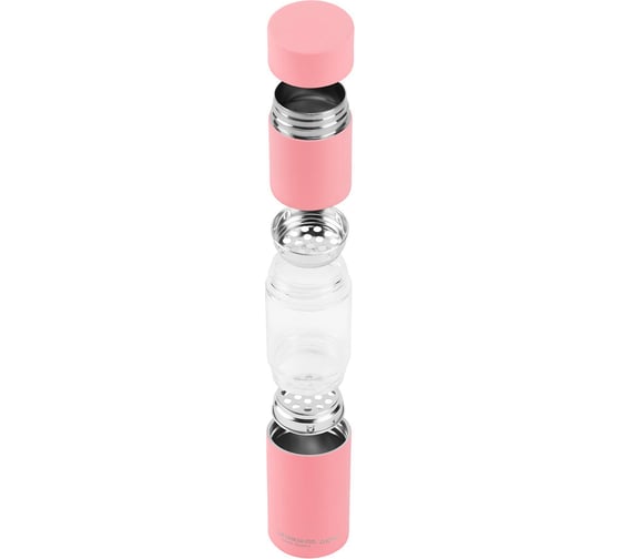 Бутылка Asobu Flavor U See, 0.46 л, персиковая SWG15 peach