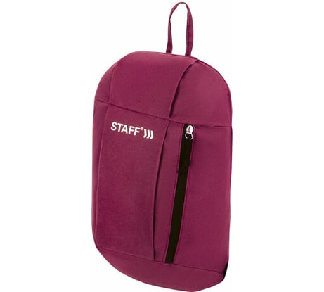 Компактный рюкзак STAFF AIR, бордовый, 40х23х16 см 270290