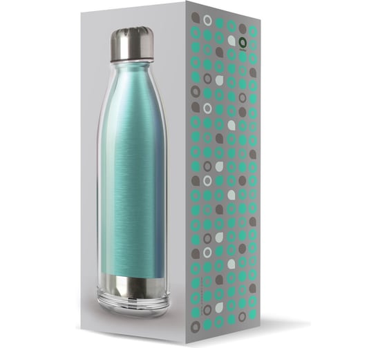 Бутылка Asobu Viva La Vie, 0.54 л, бирюзовая SP04 teal