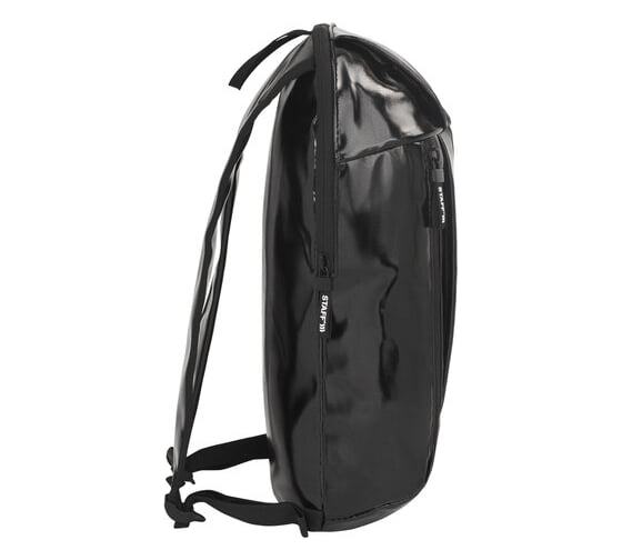Компактный рюкзак STAFF FASHION AIR, блестящий, DВИЖ, черный, 40х23х11 см 270299
