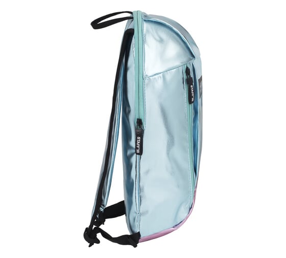 Компактный рюкзак STAFF FASHION AIR, блестящий, ЛОЙС, бирюзово-розовый, 40х23х11 см 270302