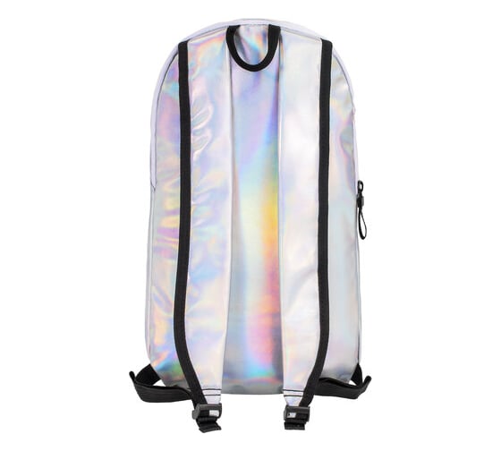 Компактный рюкзак STAFF FASHION AIR, блестящий, ЧИЛ, серебристый, 40х23х11 см 270300