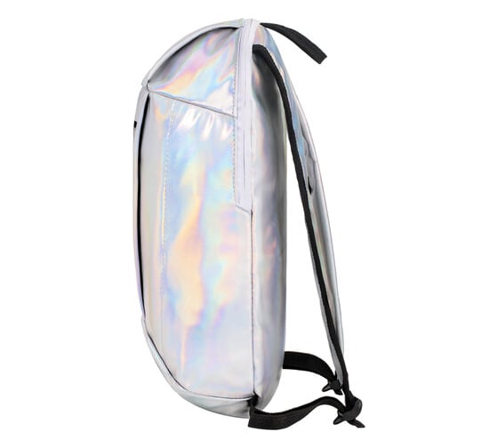 Компактный рюкзак STAFF FASHION AIR, блестящий, ЧИЛ, серебристый, 40х23х11 см 270300
