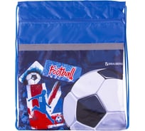 Сумка для обуви BRAUBERG Football 49х41 см 229172