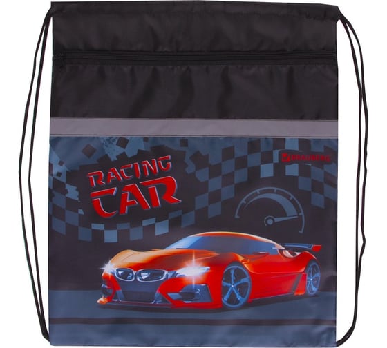 Сумка для обуви BRAUBERG Racing car 49х41 см 229171