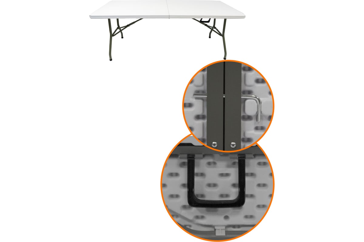 Metmebel стол складной пластиковый