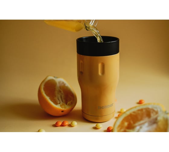 Питьевой вакуумный термос bobber, бытовой, объем 0.35 литра Tumbler-350 Ginger Tonic