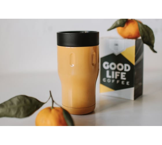 Питьевой вакуумный термос bobber, бытовой, объем 0.35 литра Tumbler-350 Ginger Tonic