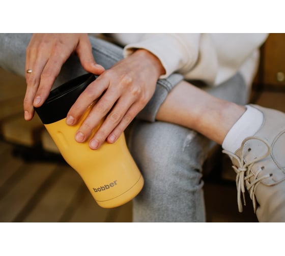 Питьевой вакуумный термос bobber, бытовой, объем 0.35 литра Tumbler-350 Ginger Tonic