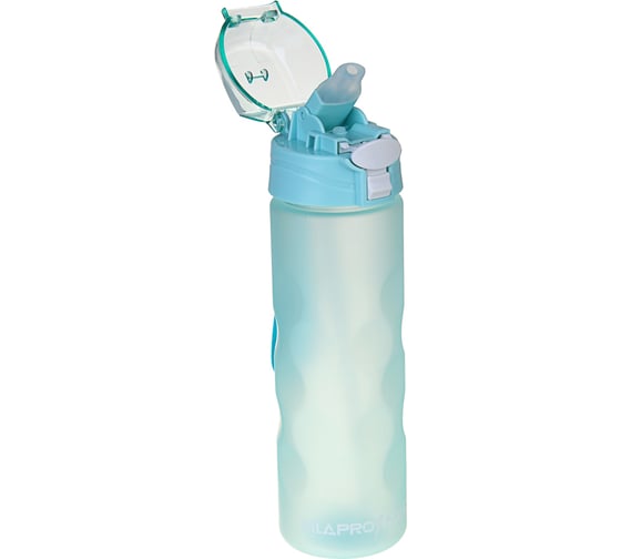 Бутылка спортивная с поильником и замком SILAPRO MAX EGGSHELL BLUE, 700 мл, PC 088-037