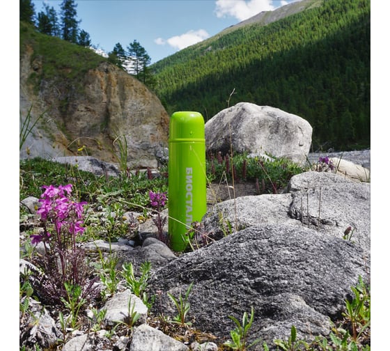 Термос Biostal Flër 0.75 литра, зеленый NB-750C-G