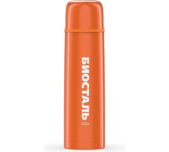 Термос Biostal Flër 0.5 литра, оранжевый NB-500C-O