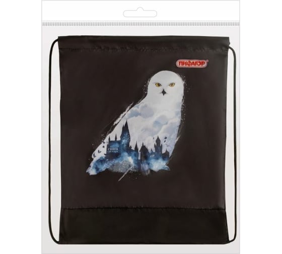 Сумка для обуви Пифагор White Owl, 1 отделение, 42х34 см, 270182