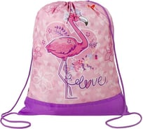 Сумка для обуви Пифагор Cute Flamingo, 1 отделение, 42х34 см, 270184