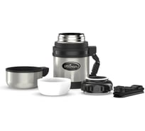 Термос универсальный Biostal для еды и напитков, 0.6 литра, стальной NG-600-1