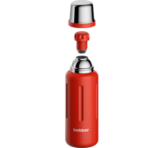 Термос для напитков вакуумный BOBBER тм 1 л Flask-1000 Cayenne Red