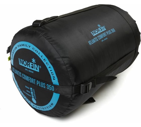 Спальный мешок-одеяло NORFIN ATLANTIS COMFORT PLUS 350 L NFL-30232