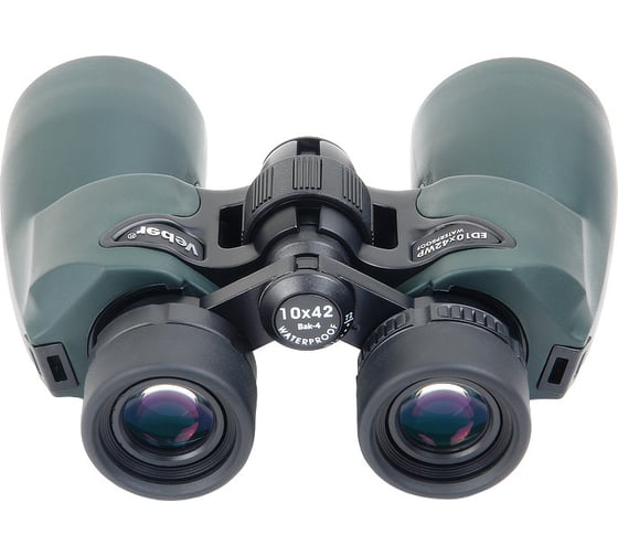 Бинокль Veber ED 10х42 WP green 27158