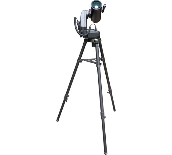 Телескоп Praktica Cruiser 90/1250 GOTO, red dot, стальная тренога, черный 93490125